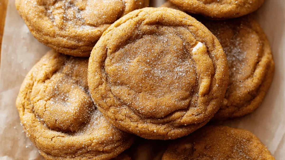 Chewy Pumpkin Cookies - The Ultimate Fall Treat