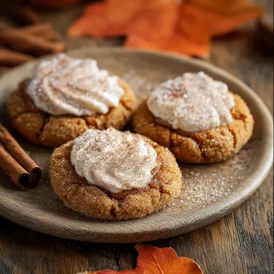 Chewy Vegan Pumpkin Pie Cookies: A Fall Favorite