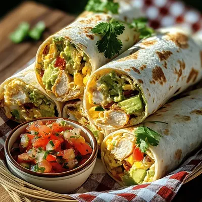 Chicken Avocado Ranch Burritos: Easy Weeknight Win!