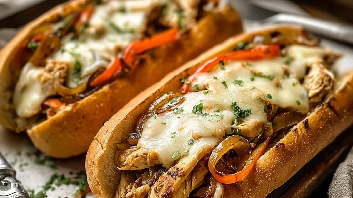 Chicken Philly Cheese Steaks: My Skillet Secret