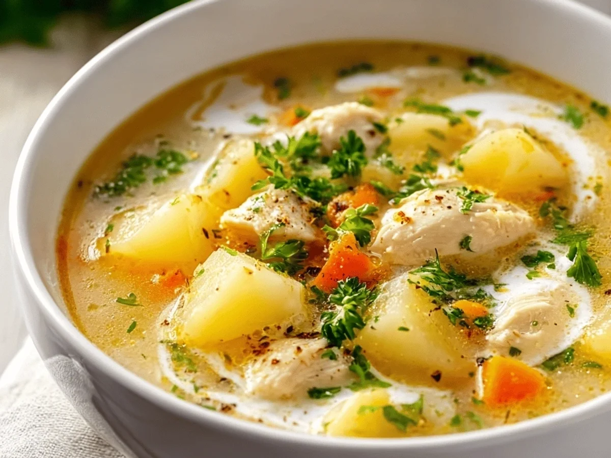 Chicken Soup with Potatoes: Comforting Recipe - Featured Image