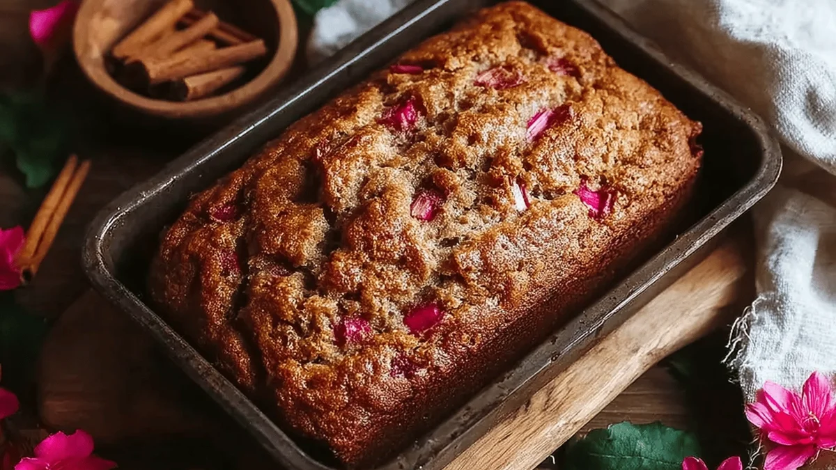 Cinnamon Rhubarb Bread Recipe: Sweet and Tangy Perfection