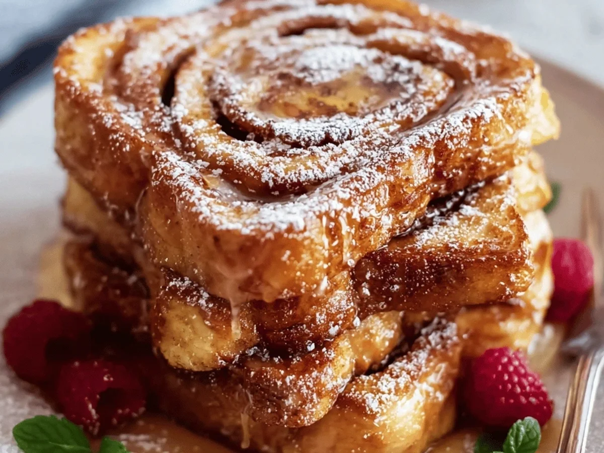 Cinnamon Roll French Toast: Easy Brunch Recipe - Featured Image