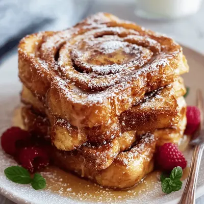 Cinnamon Roll French Toast: Easy Brunch Recipe