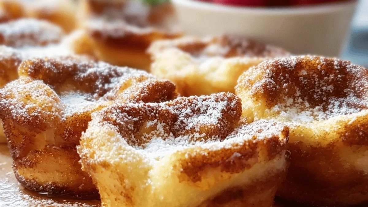 Cinnamon Sugar French Toast Muffins: Easy Recipe!