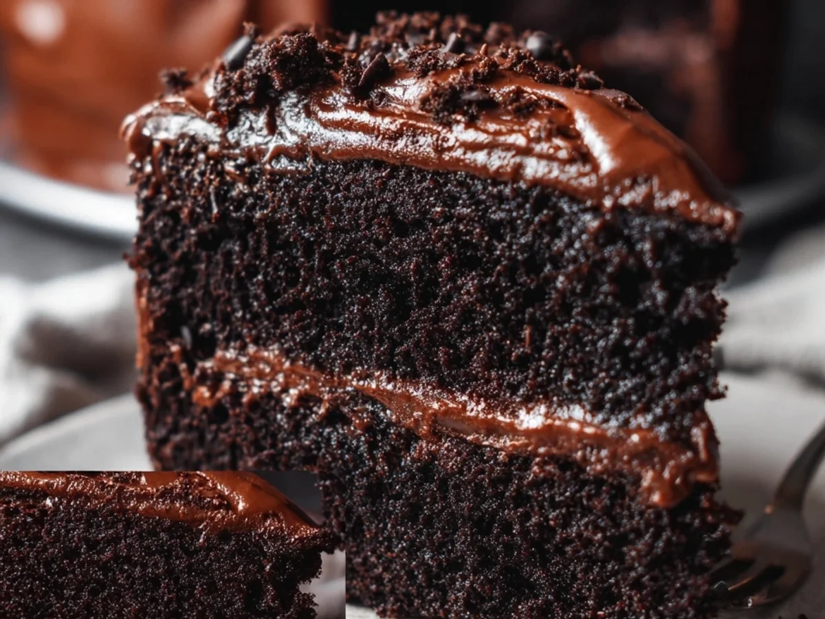 Classic Brooklyn Blackout Cake Recipe - Featured Image