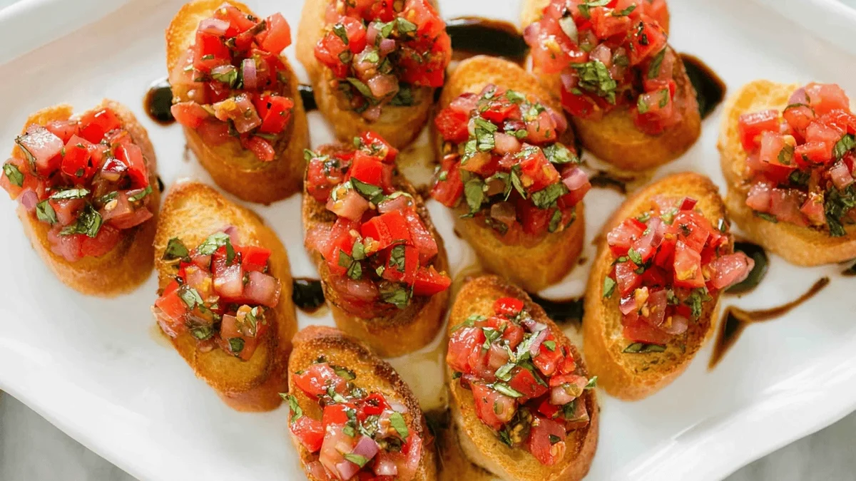 Classic Bruschetta Recipe: A Timeless Italian Delight