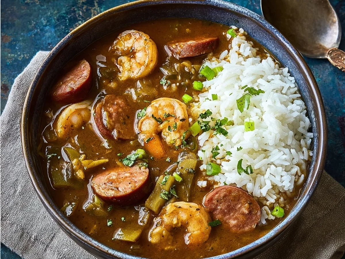 Classic Cajun Gumbo Recipe: Rich, Smoky & Hearty - Featured Image