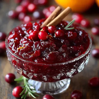 Classic Christmas Cranberry Sauce: Tangy & Bright