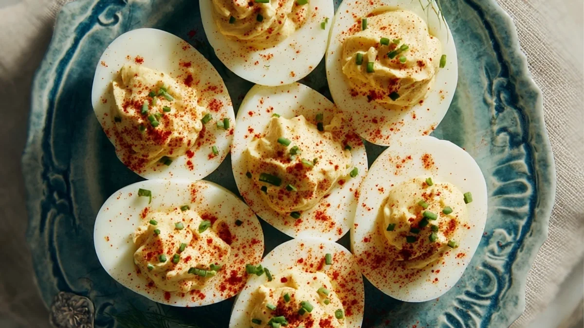 Classic Creamy Deviled Eggs: A Family Favorite Recipe