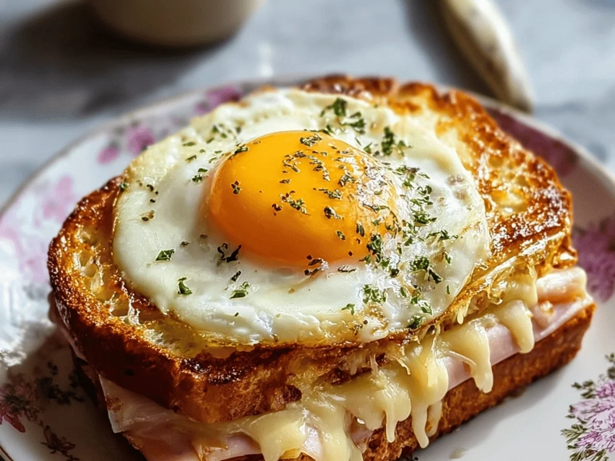 Classic Croque Madame: My Cheesy Brunch Love Story - Featured Image