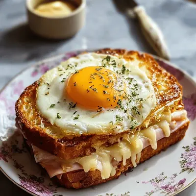 Classic Croque Madame: My Cheesy Brunch Love Story