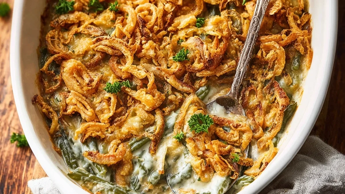Classic Green Bean Casserole: My Family's Comfort Dish