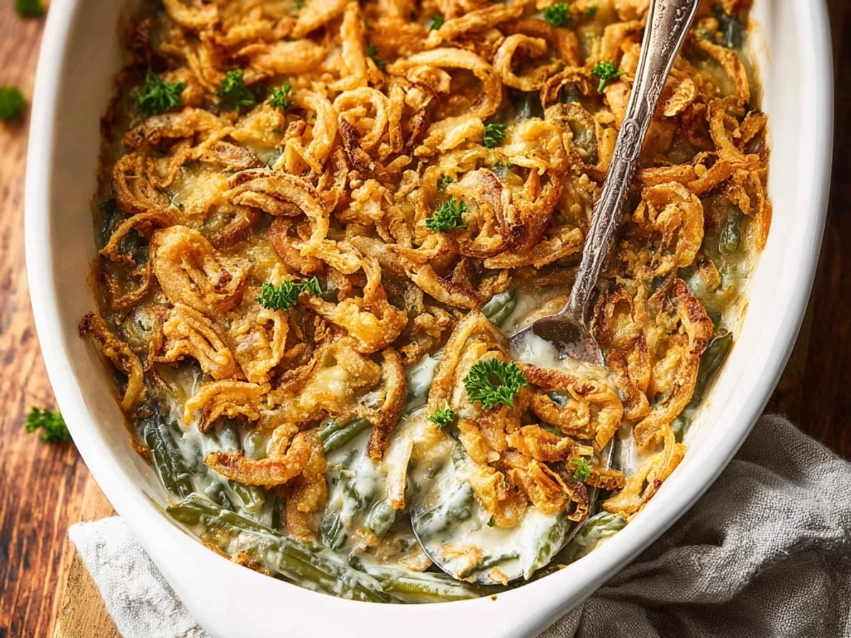 Classic Green Bean Casserole: My Family's Comfort Dish - Featured Image