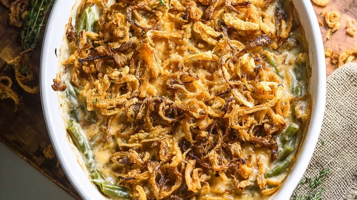 Classic Green Bean Casserole: My Family's Recipe