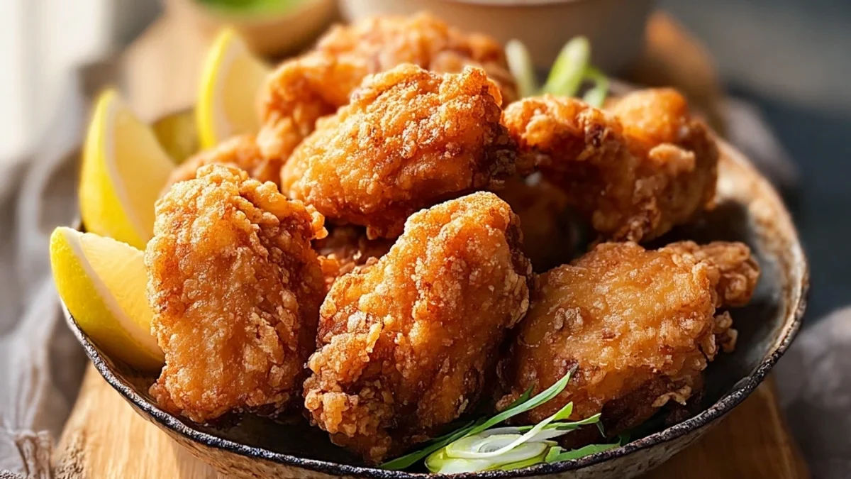 Classic Japanese Fried Chicken Karaage Recipe: Crispy Thighs