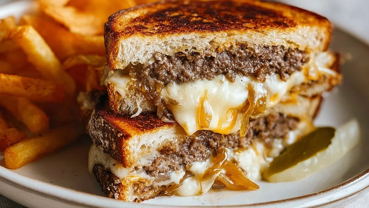 Classic Patty Melt Sandwich Recipe: My Diner Day Dream