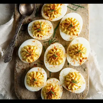 Classic Southern Deviled Eggs: Tangy & Creamy