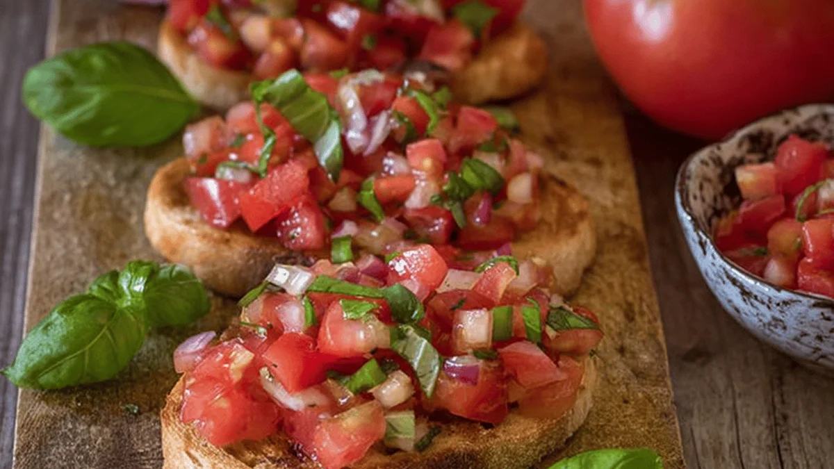 Classic Tomato Bruschetta Recipe