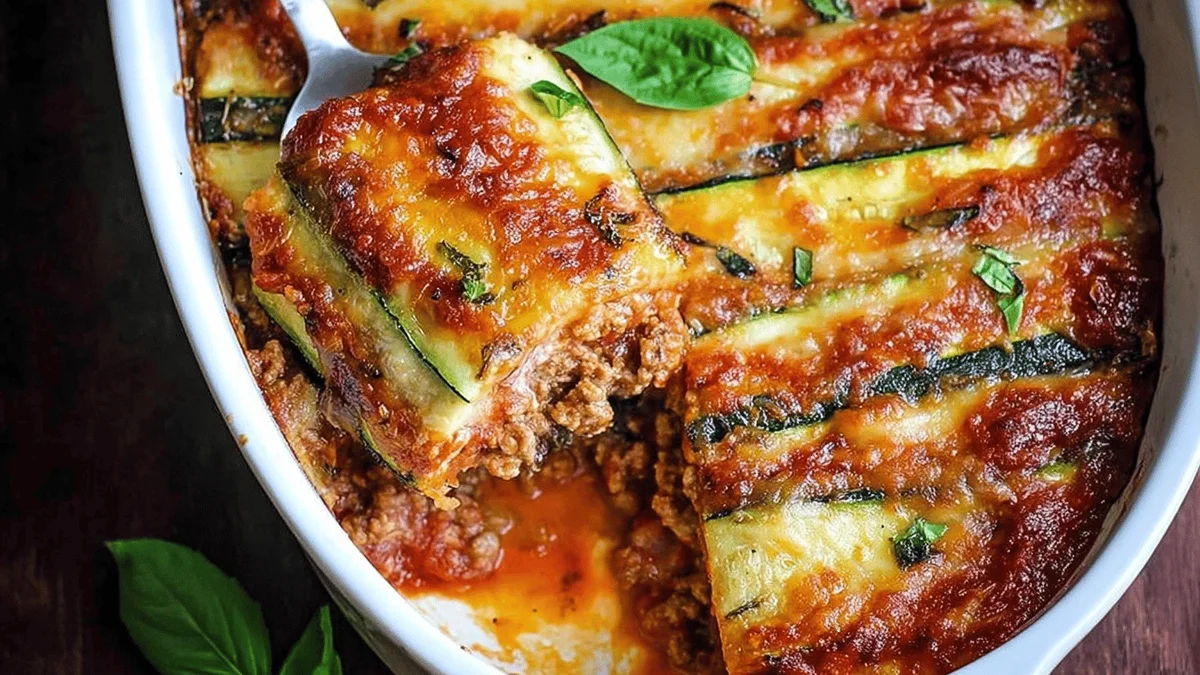Classic Zucchini Lasagna Recipe