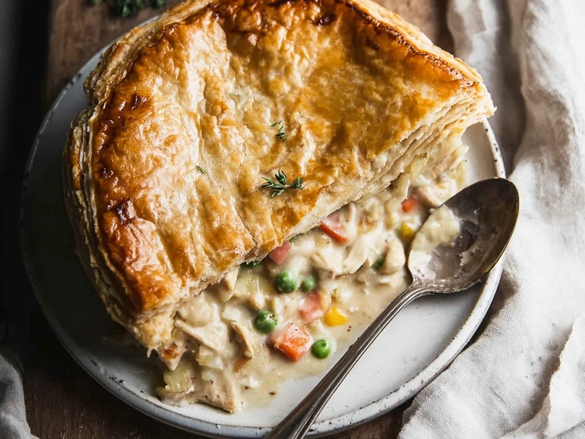 Comforting Chicken Pot Pie Recipe: Homestyle Dinner Classic - Featured Image