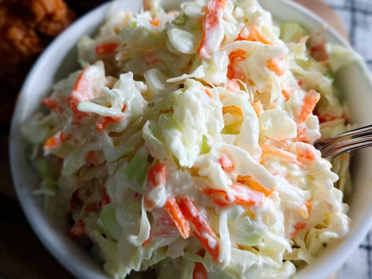 Copycat KFC Coleslaw Recipe: Tangy 10-Min Prep Side - Featured Image