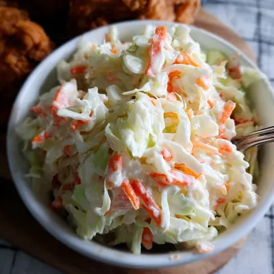 Copycat KFC Coleslaw Recipe: Tangy 10-Min Prep Side