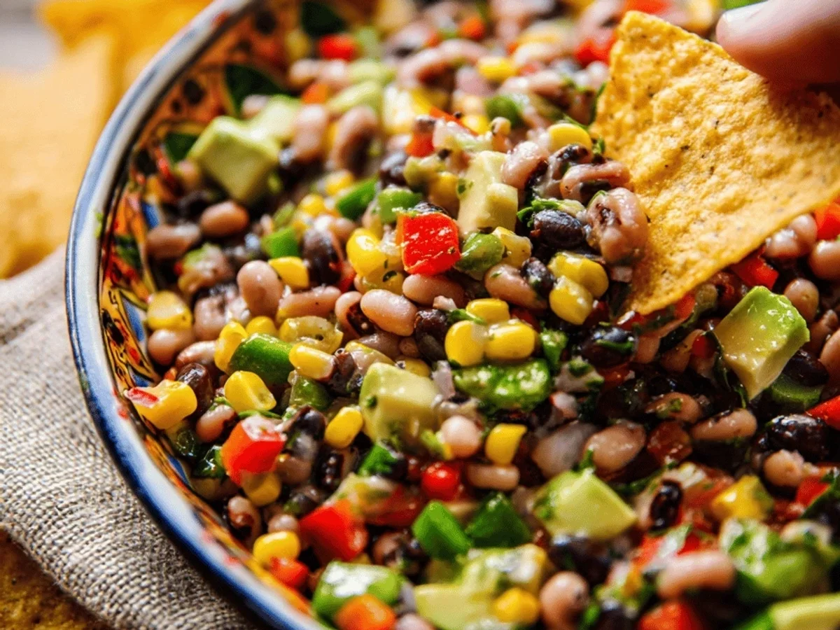 Cowboy Caviar Recipe: My Go-To Zesty Dip! - Featured Image