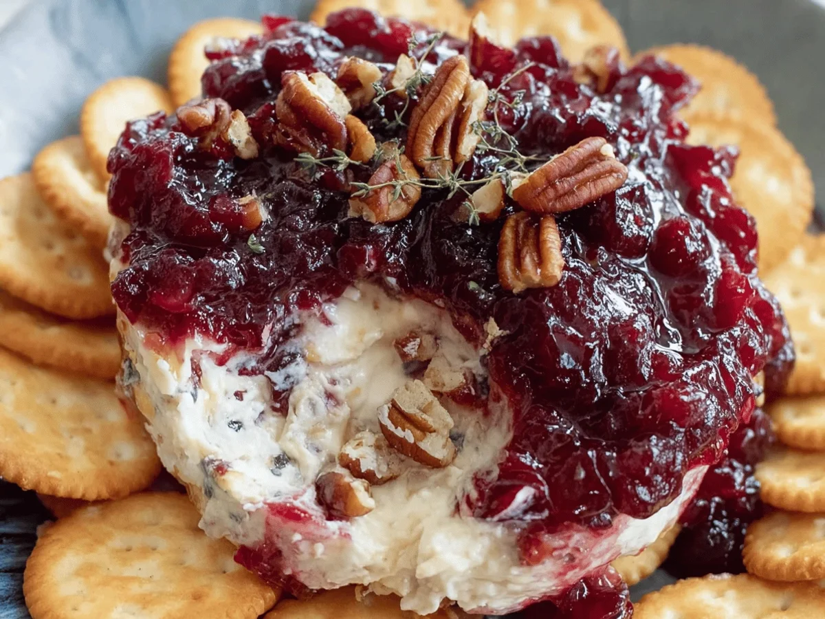 Cranberry Brie Bites Recipe - Perfect Party Appetizer - Featured Image