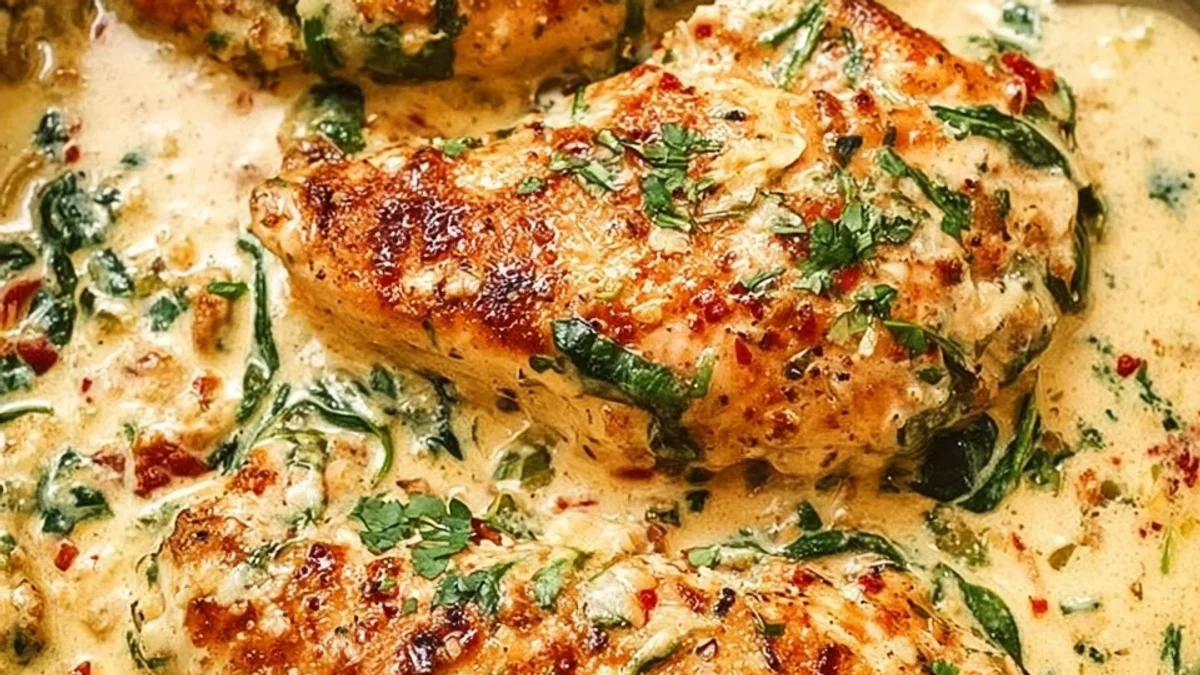 Creamy Baked Chicken Breasts: A Quick Weeknight Meal