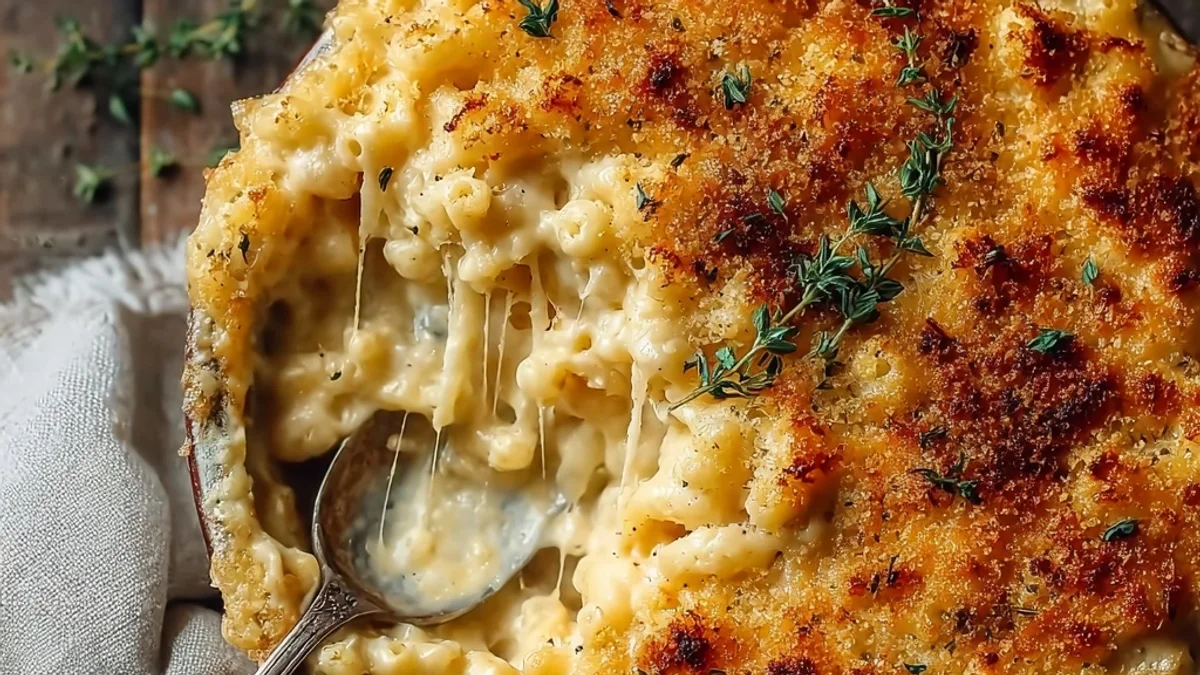 Creamy Baked Mac and Cheese: A Rich Family Recipe