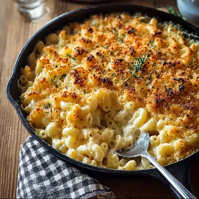 Creamy Baked Mac and Cheese: Golden, Bubbly Goodness