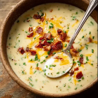 Creamy Baked Potato Soup: My Hearty Weeknight Bowl
