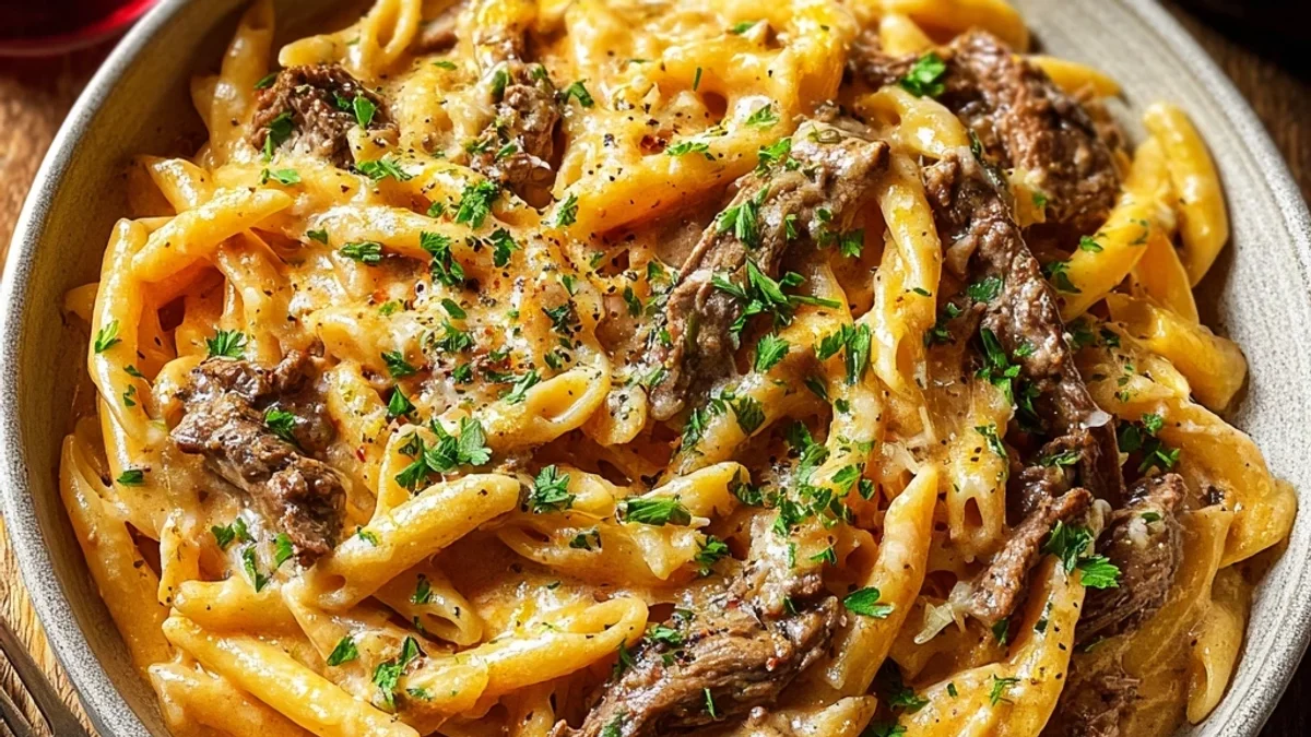 Creamy Beef Pasta: Hearty Weeknight Dinner