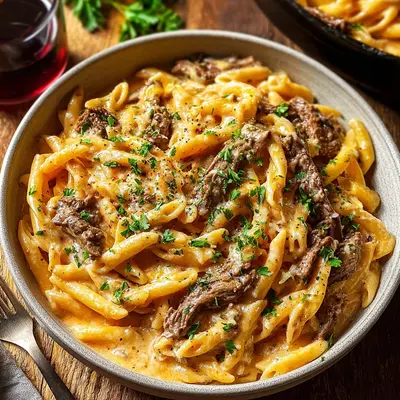 Creamy Beef Pasta: Hearty Weeknight Dinner