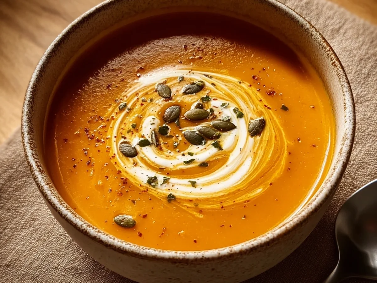 Creamy Butternut Squash Bisque: Autumn's Comfort - Featured Image