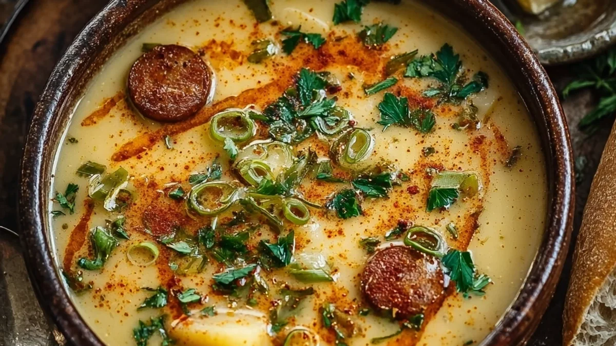 Creamy Cajun Potato Soup: Rich, Spicy & Simple Recipe