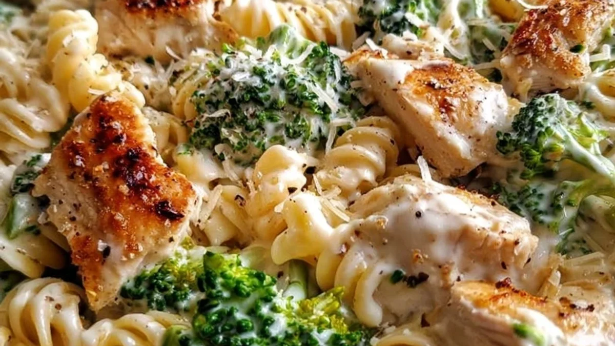 Creamy Chicken Broccoli Pasta: Quick Weeknight Comfort