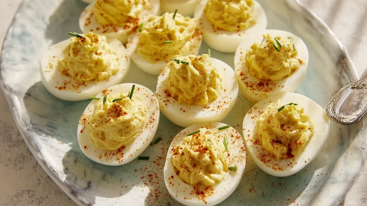 Creamy Classic Deviled Eggs Recipe: A Timeless Treat
