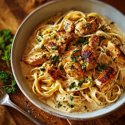 Creamy Cowboy Butter Chicken Linguine: Easy Recipe