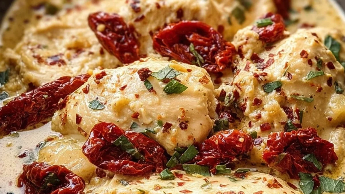 Creamy Crockpot Marry Me Chicken: Dump & Go Magic