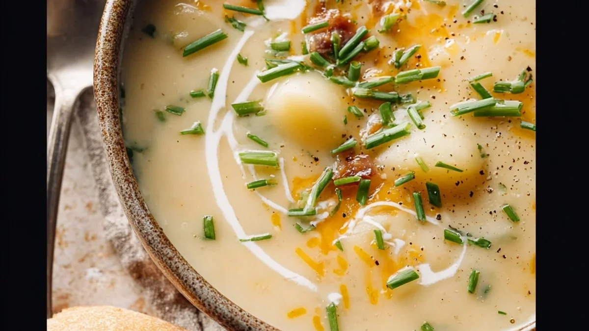Creamy Crockpot Potato Soup: Hearty & Simple Comfort