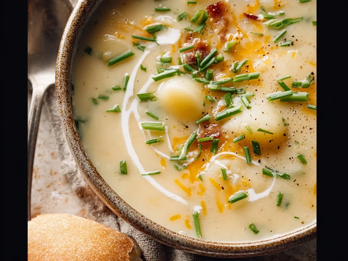 Creamy Crockpot Potato Soup: Hearty & Simple Comfort - Featured Image