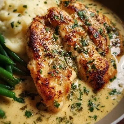 Creamy Garlic Parmesan Chicken Breast: 30 Min Meal
