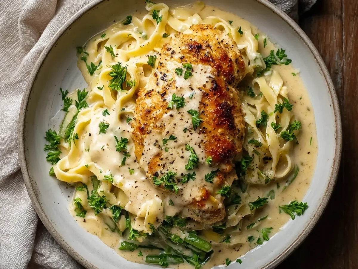 Creamy Garlic Parmesan Chicken Breast: A Weeknight Favorite - Featured Image