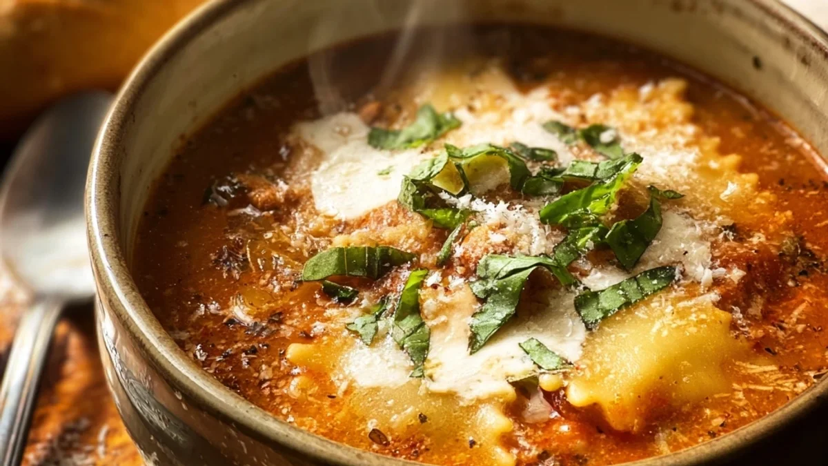 Creamy Lasagna Soup: Weeknight Comfort, No Fuss