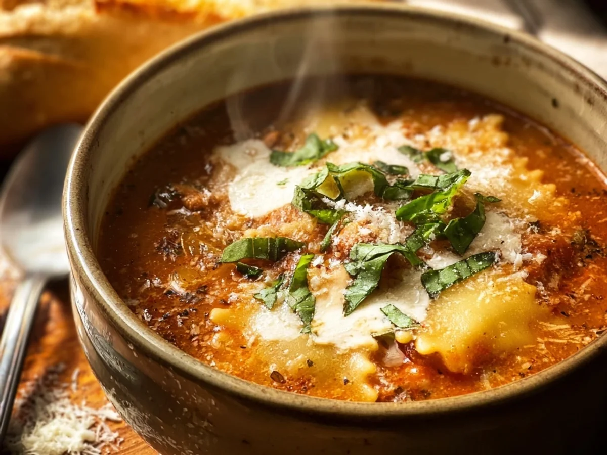 Creamy Lasagna Soup: Weeknight Comfort, No Fuss - Featured Image