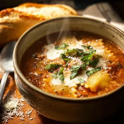 Creamy Lasagna Soup: Weeknight Comfort, No Fuss