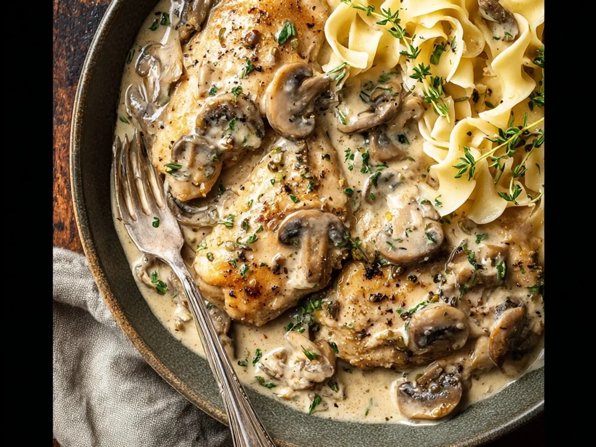 Creamy Mushroom Chicken: A Weeknight Hug - Featured Image