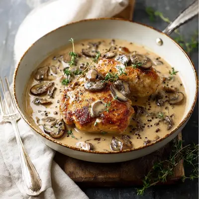 Creamy Mushroom Chicken: Simple Weeknight Comfort
